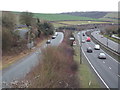 TQ2912 : A23 at Pyecombe, near Brighton by Malc McDonald