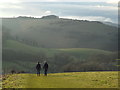 TQ2711 : South Downs Way near Saddlescombe by Malc McDonald