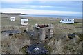 NC9609 : Remains of Chain Home at Loth Caravan Park, Sutherland by Andrew Tryon