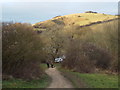 TQ2711 : South Downs Way near Saddlescombe by Malc McDonald