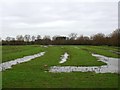 SK2627 : Ridge and flooded furrow field by Ian Calderwood