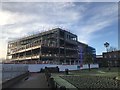 SJ8546 : Newcastle-under-Lyme: new public sector hub under construction by Jonathan Hutchins