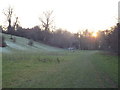 TQ4453 : Winter sunset, Westerham by Malc McDonald