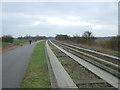 TL4166 : Cambridge Guided Busway towards Cambridge by JThomas