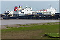 TA1620 : Ships docked at the Humber Sea Terminal by Mat Fascione