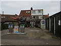 TG1543 : Old petrol pumps, Sheringham by Hugh Venables