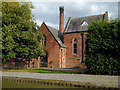 SK3410 : Former pumping station near Snarestone in Leicestershire by Roger  D Kidd