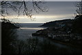 SX1251 : View down Fowey Harbour, from the Bodinnick War Memorial by Christopher Hilton