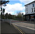 ST2994 : Victoria Street pelican crossing, Old Cwmbran by Jaggery