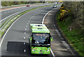 J2968 : Dublin Coach coach, M1, Dunmurry (April 2017) by Albert Bridge