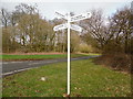 SP8502 : Signpost near Great Hampden by David Hillas