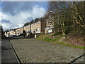 SE0925 : Prospect Street at the bottom end of FP584, Halifax by Humphrey Bolton