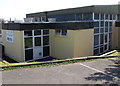 ST2994 : Northwest corner of Our Lady of the Angels RC Primary School, Cwmbran by Jaggery