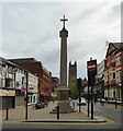 SD7109 : Bolton Market Cross, Churchgate by Gerald England