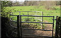 ST3093 : Kissing gate below Llanfrechfa Way, Cwmbran by Jaggery