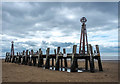 SD3128 : St Anne's Pier landing jetty, Lytham St Annes by Matt Harrop