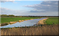 TM4992 : Lagoon near Share Drainage Mill, Carlton Colville by Roger Jones