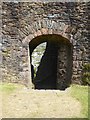 SX8060 : The doorway into the keep, Totnes Castle by David Smith