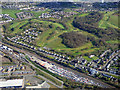 NS4463 : Malcolm Group rail yard at Elderslie by Thomas Nugent