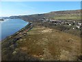 NS4672 : The Saltings from above by Lairich Rig