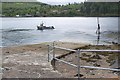 NG8635 : The old slipway, North Strome by Jim Barton