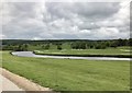 SK2569 : River Derwent in Chatsworth Park by Jonathan Hutchins