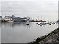 O1834 : River Liffey, Dublin Harbour by David Dixon