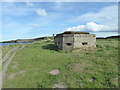 NU2522 : Pillbox, Embleton Links by PAUL FARMER