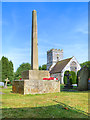 SP2069 : Rowington War Memorial and St Laurence's Church by David Dixon