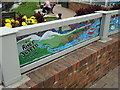 SO8540 : Mural on the flood barrier by John M