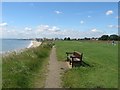 TA1968 : The Headland Way between sewerby and Bridlington by Graham Robson