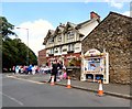 SJ9593 : Gee Cross Well Dressing 2017: Waiting at the Grapes by Gerald England