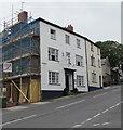 SY3392 : HIX Townhouse and a red K6 phonebox in Lyme Regis by Jaggery