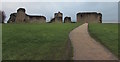 SJ2473 : Remains of Flint Castle by Jaggery