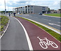 TA0834 : Cyclepath along Runnymede Way by Mat Fascione