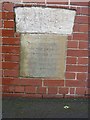 TA0541 : Inscribed stones, footbridge over the River Hull by Graham Robson