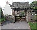 SO5815 : Lychgate, English Bicknor, Gloucestershire by Jaggery