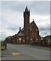 SJ8696 : St Benedict's from Bennett Street by Gerald England