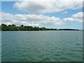 TM2039 : Nacton Quay, River Orwell, close to high tide by Christine Johnstone