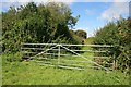 SY5692 : Access to route with public access near North Barn Farm by Becky Williamson