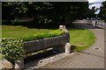 TQ2993 : Metropolitan Drinking Fountain and Cattle Trough Association water trough, Southgate Green by Christopher Hilton