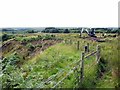 NY8298 : Rescue archaeology on Roman Marching Camp by Andrew Curtis