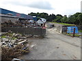 H4891 : Flood damage to cattle market, Plumbridge by Kenneth  Allen