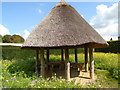 TQ0107 : Thatched Hut, Arundel Castle grounds by Paul Gillett