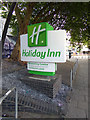 ST5973 : Holiday Inn sign by Geographer