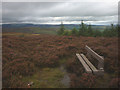 NT4231 : Bench by the Old Drove Road by Karl and Ali