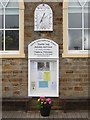 SD8245 : Noticeboard and Sundial at Salem Congregational Chapel, Martin Top by David Hillas