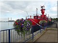 TQ6474 : Light Vessel 21 at St Andrew's Quay, Gravesend by Marathon