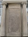 NZ3265 : Inscription on statue to Charles Mark Palmer, Jarrow by Graham Robson