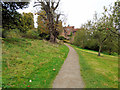 TQ4551 : Path near Chartwell entrance by Paul Gillett